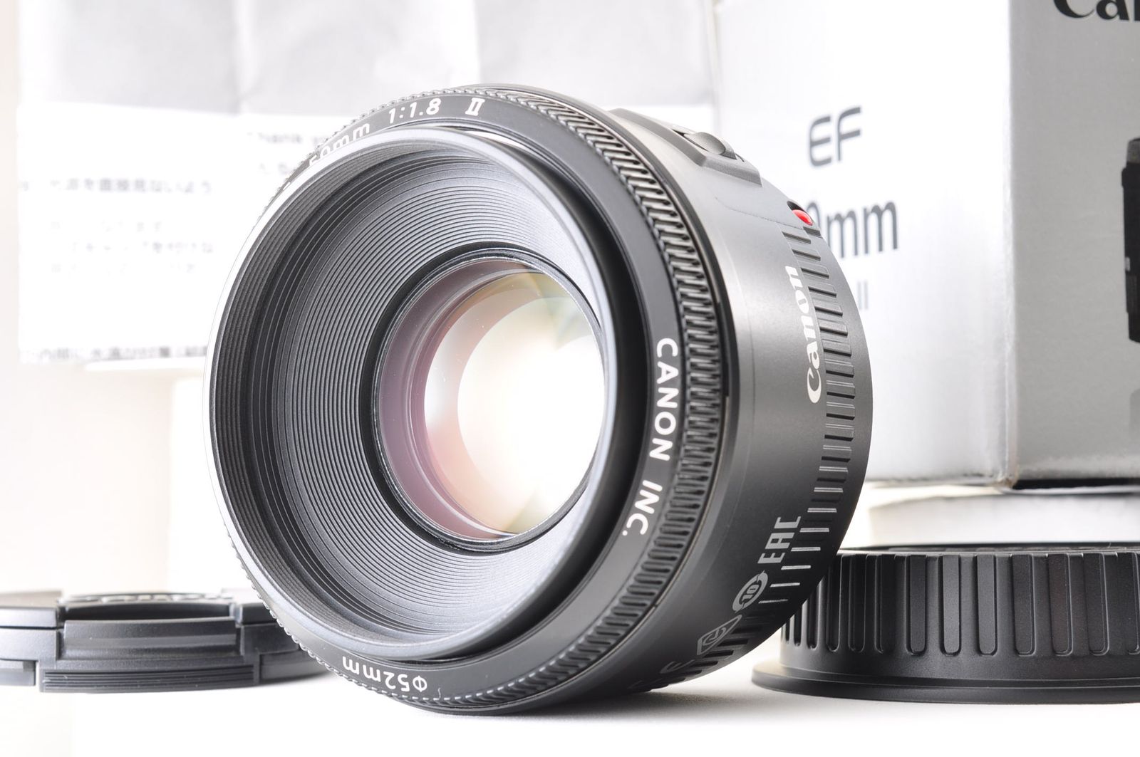 Canon EF 50mm F1.8 II 単焦点レンズ Box - メルカリ