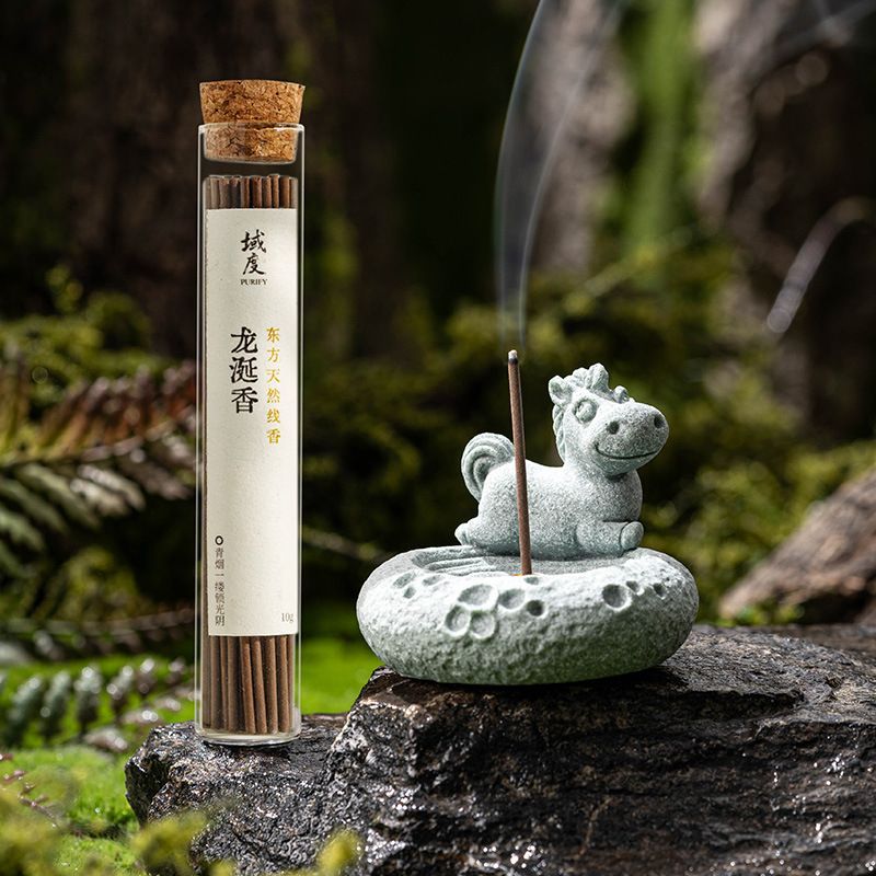 新品未使用 国潮十二支線香立て 置物 創意卓上茶台用 家庭用雅致なお