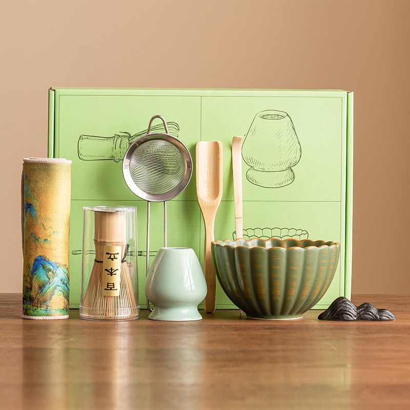 新品未使用 抹茶碗 セット 日式 ハイエンド 点茶 道具 アクセサリー