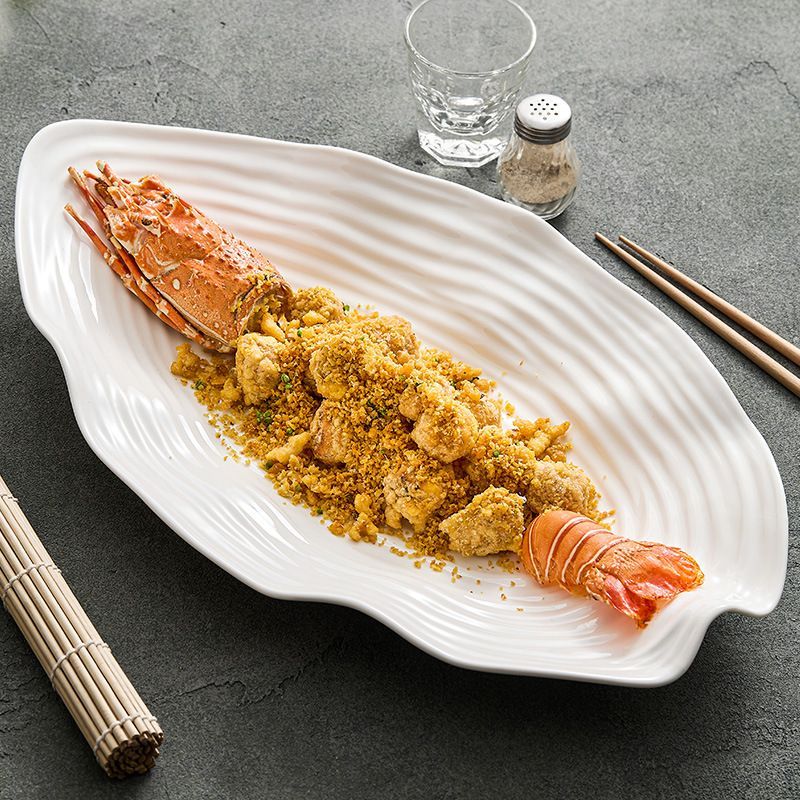 新品未使用 割れない 大型 刺身 皿 ホテル 食器 オーストラリア 用 皿