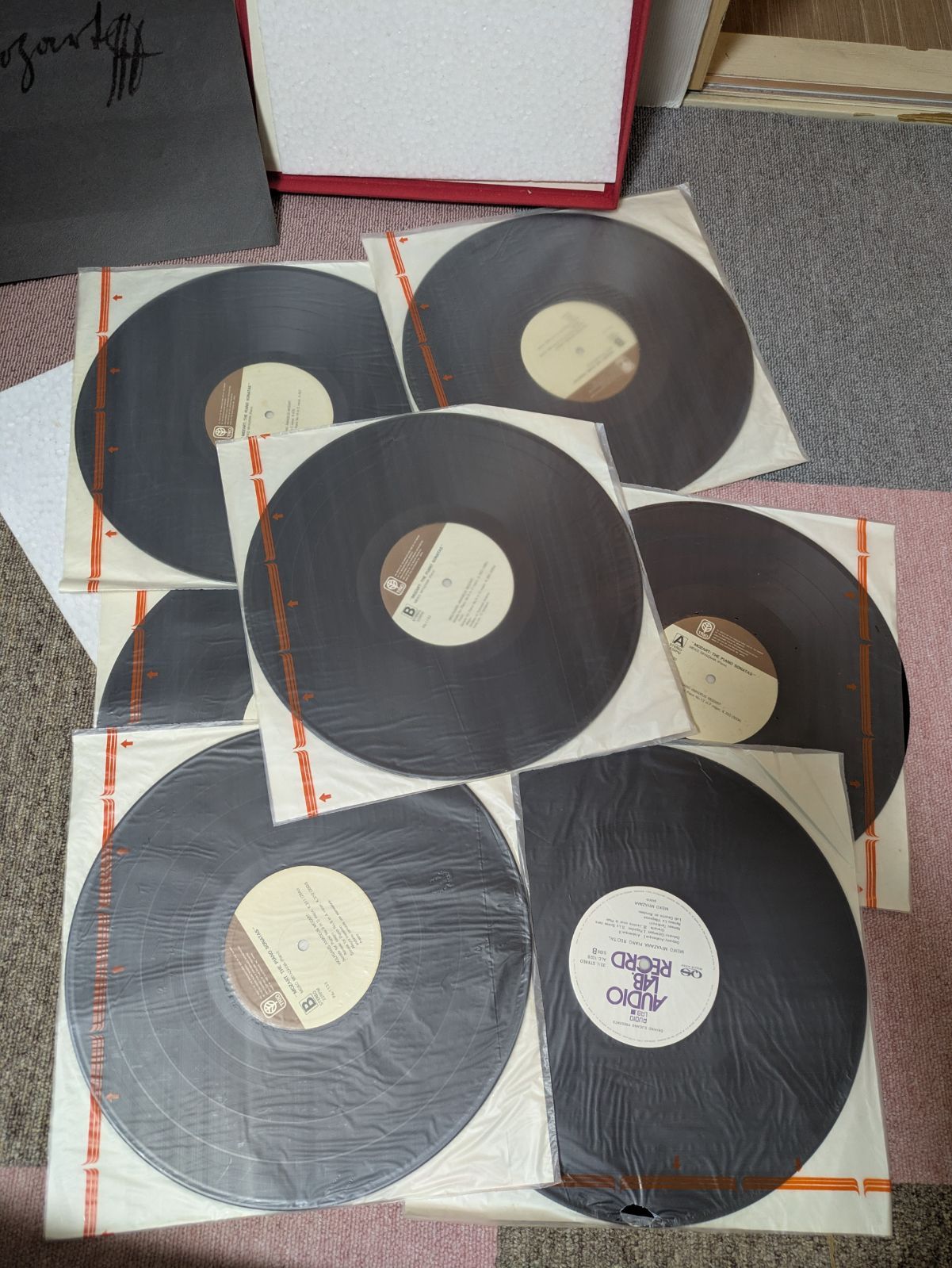  宮沢明子|モーツァルト ピアノ ソナタ全集|TRIO PA-1131|7 その他 レコード