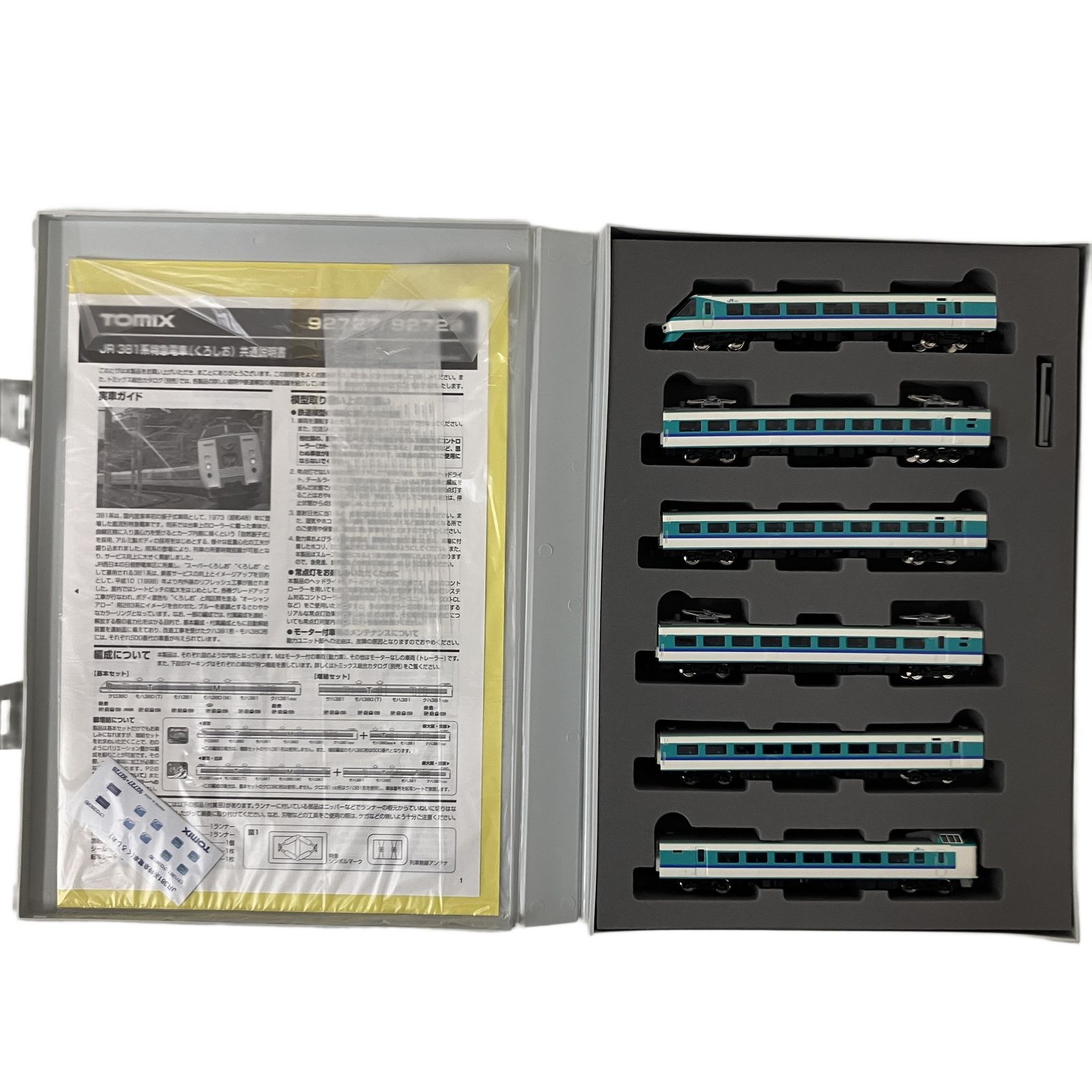 TOMIX 92727 JR 381系特急電車 くろしお 基本セット 鉄道模型 中古
