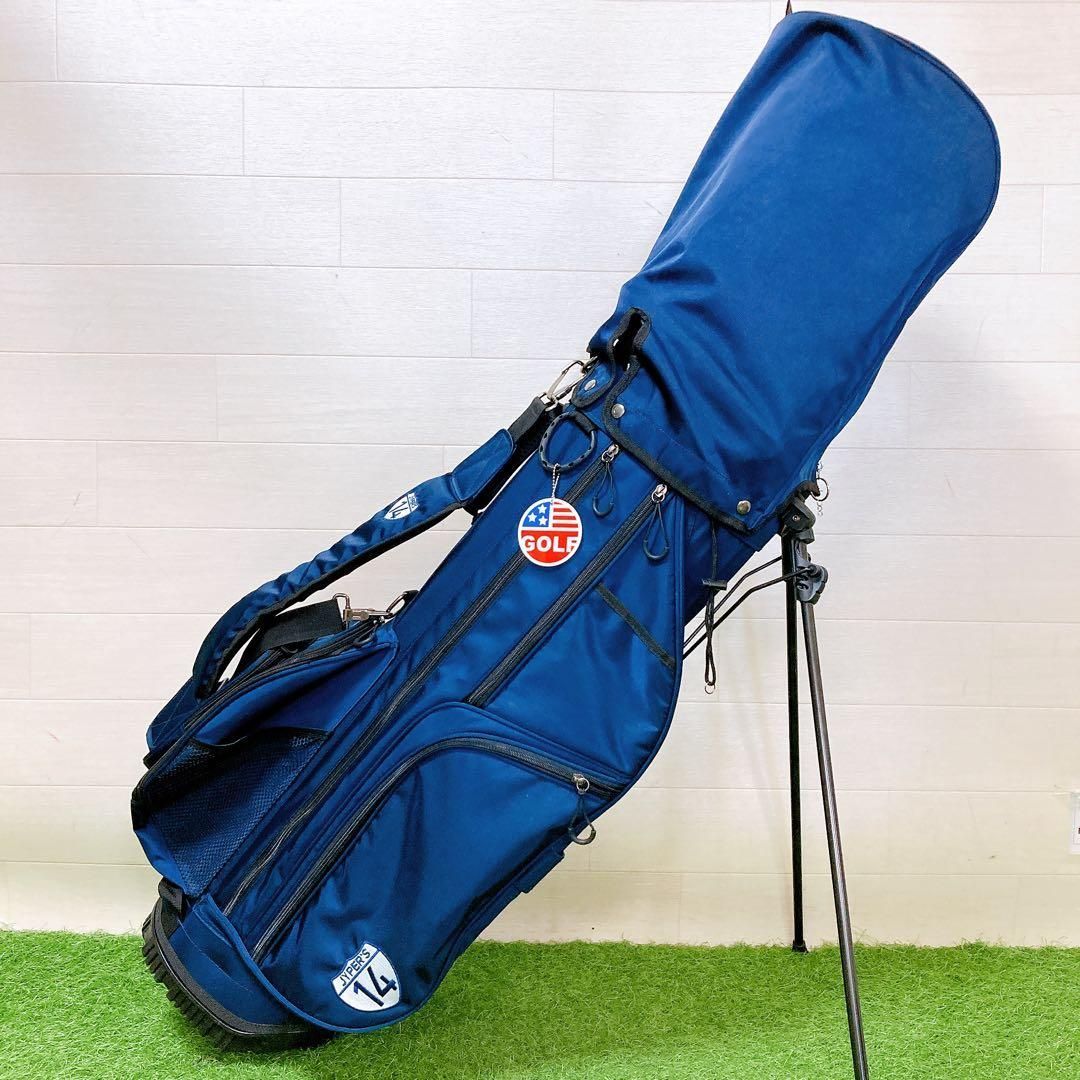 M ジーパーズ ゴルフ スタンド式 キャディバッグ 9 5型 軽量