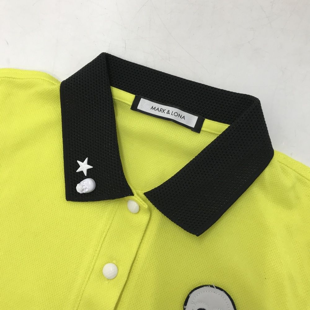 サイズ：36 MARK&LONA マークアンドロナ ポロシャツ イエロー系