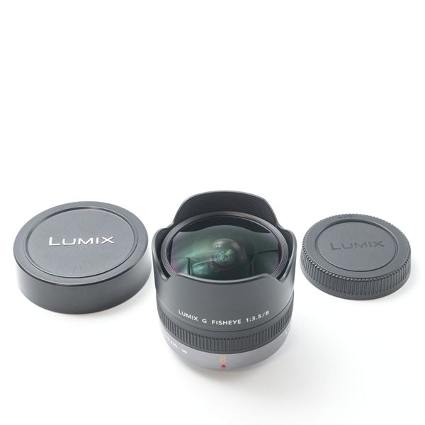 パナソニック Panasonic 単焦点 魚眼レンズ LUMIX G FISHEYE 8mm/F3.5
