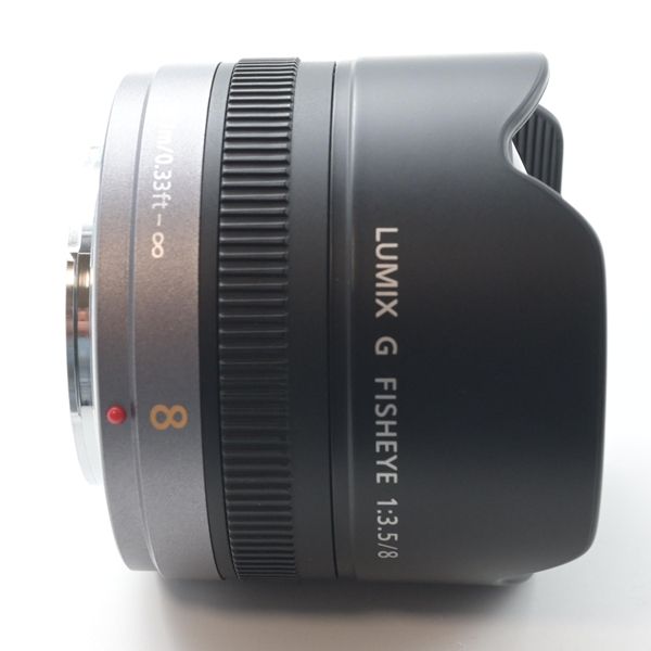 パナソニック Panasonic 単焦点 魚眼レンズ LUMIX G FISHEYE 8mm/F3.5