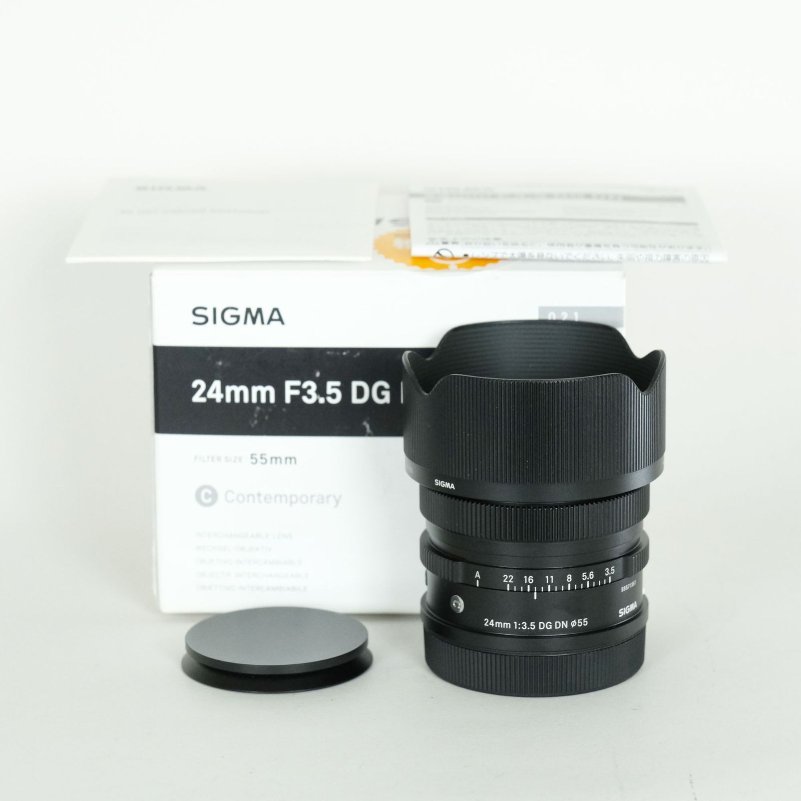 美品] SIGMA 24mm F3.5 DG DN｜Contemporary [ライカL用] | LEICA L