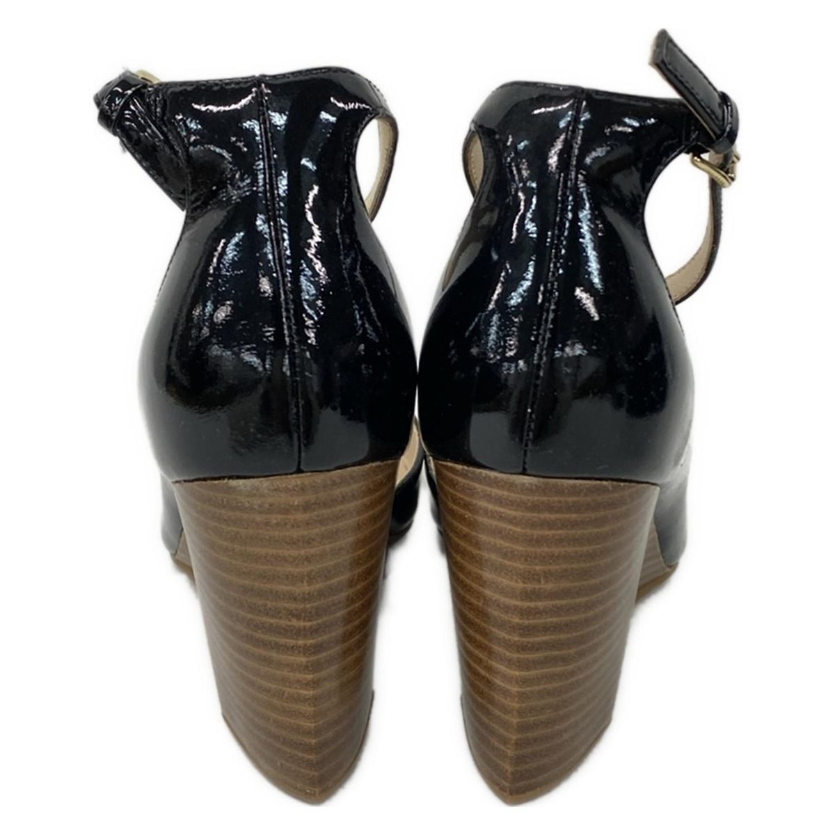 COLE HAAN(コールハーン) パンプス 5 B レディース - 黒 ウェッジ