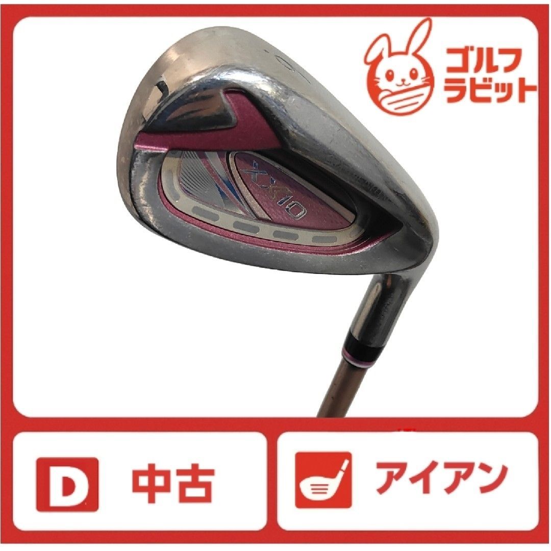 レディース ゼクシオ XXIO12 6番アイアン 純正カーボン L ボルドー