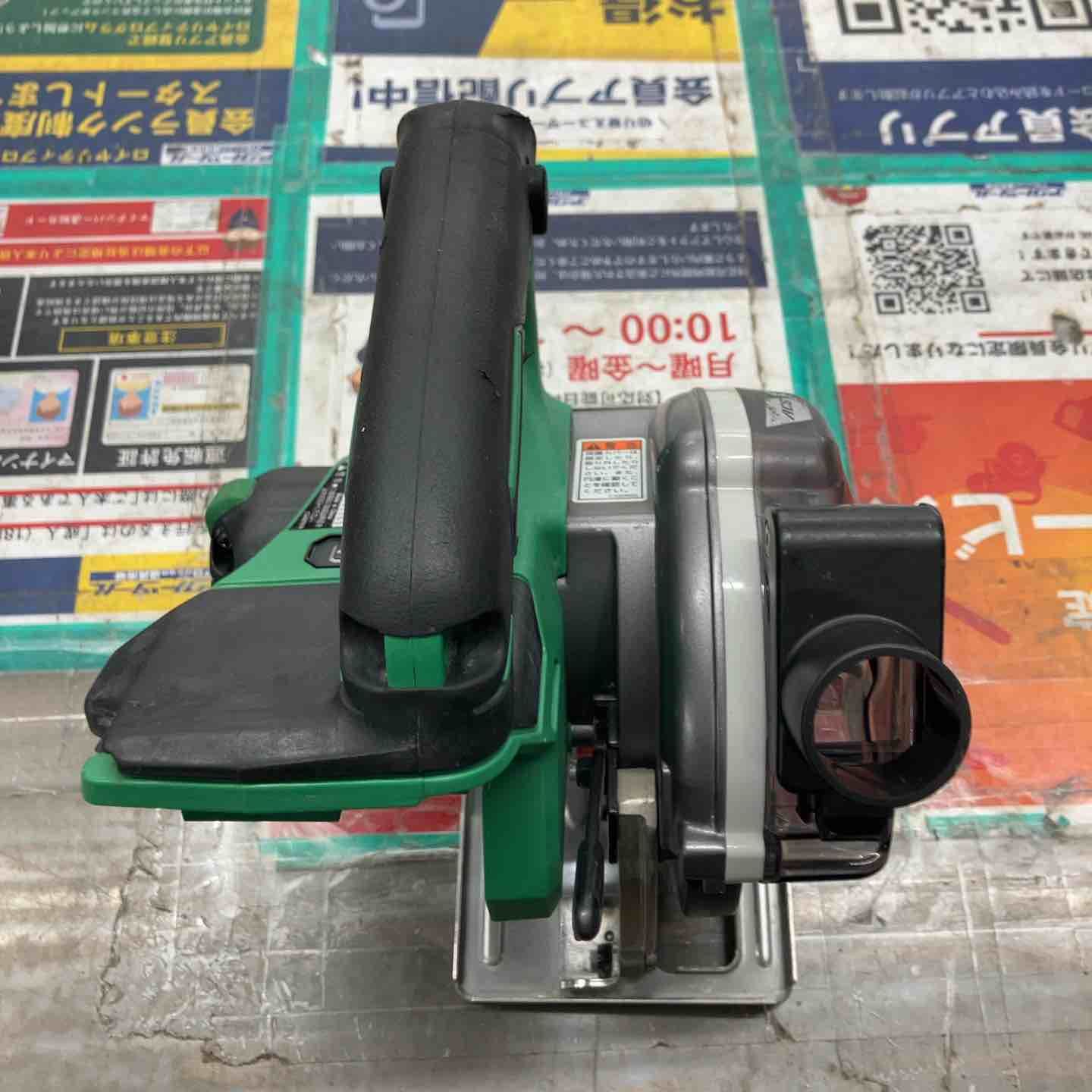 ハイコーキ HIKOKI 旧 日立工機 コードレスチップソーカッター CD 18 DBL NN 本体のみ ベース歪みあり