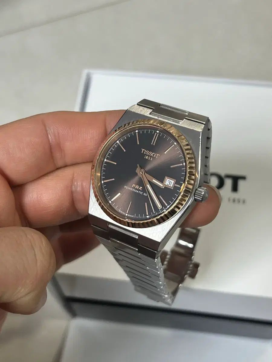 TISSOT ティソ PRX 18kベゼル 40mm フルセット