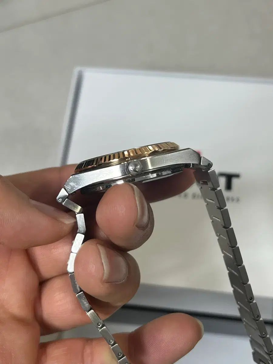  TISSOT ティソ PRX 18kベゼル 40mm フルセット プチプラ 自動巻き時計 腕時計(アナログ)