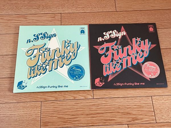 n.SSign Funky like me A ver. B ver. セット 36P フォトブック 付