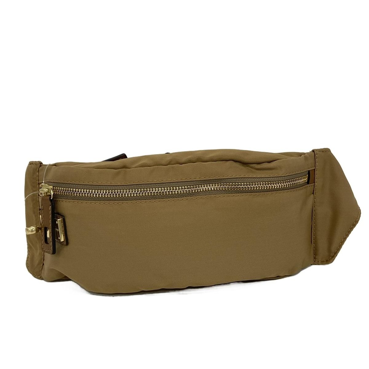 ORSETTO(オルセット) ウエストポーチ - カーキ×ブラウン - メルカリ