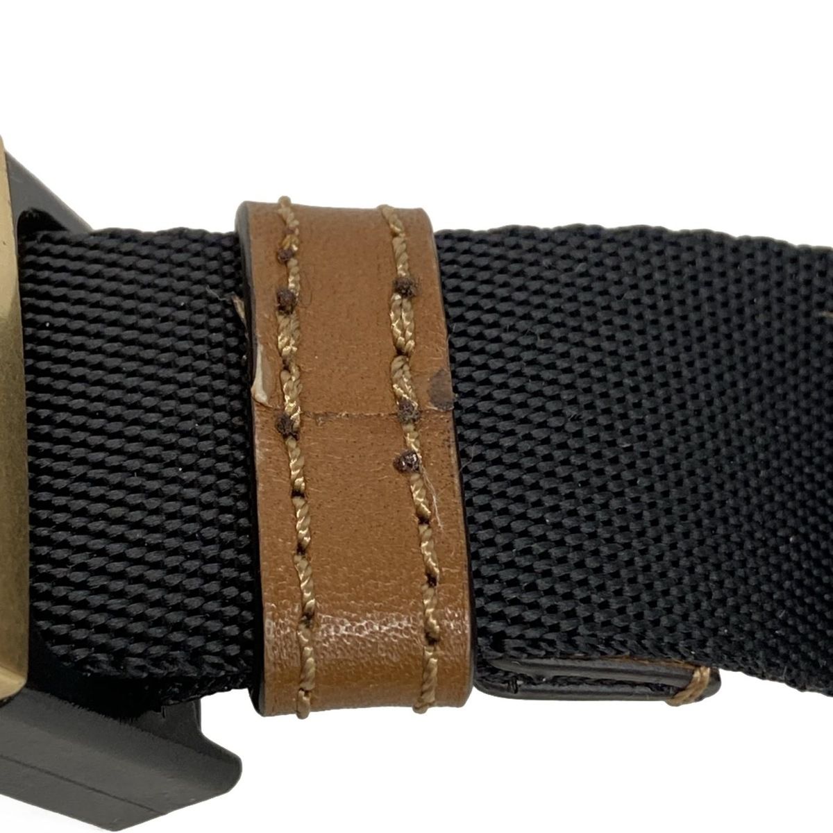 ORSETTO(オルセット) ウエストポーチ - カーキ×ブラウン - メルカリ