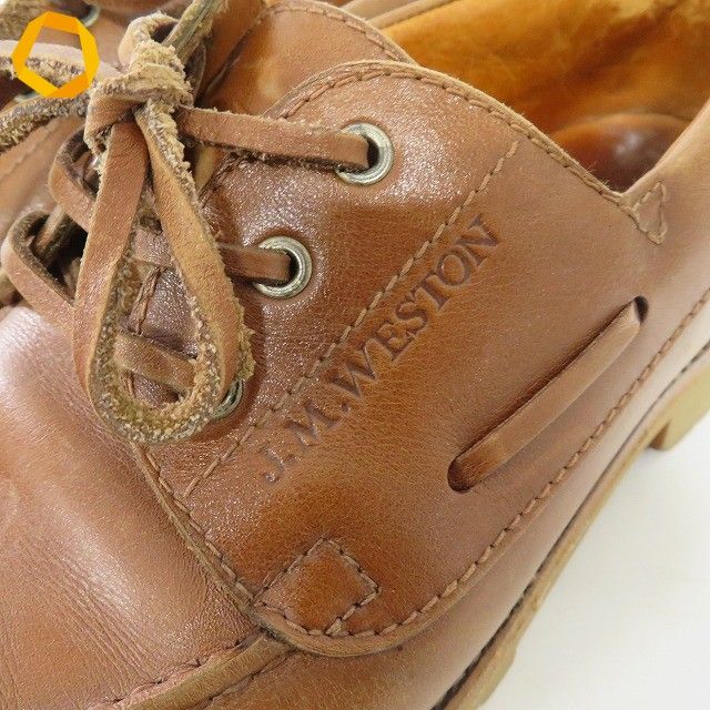 axs ジェイエムウェストン J.M WESTON #690 デッキシューズ 5 1/25 D