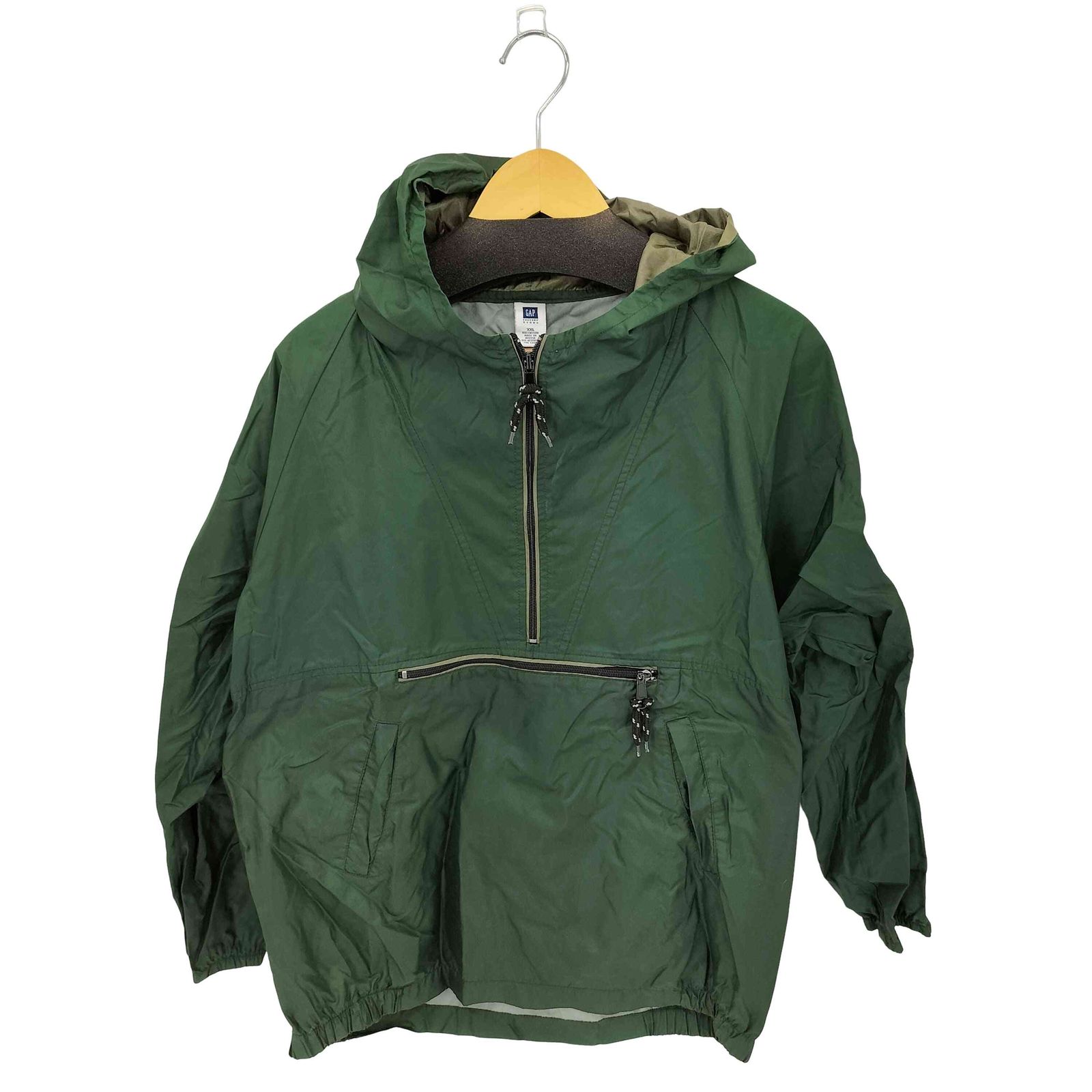 ギャップ Gap 90s OLD ナイロンアノラックパーカー メンズ XXL-「人気 