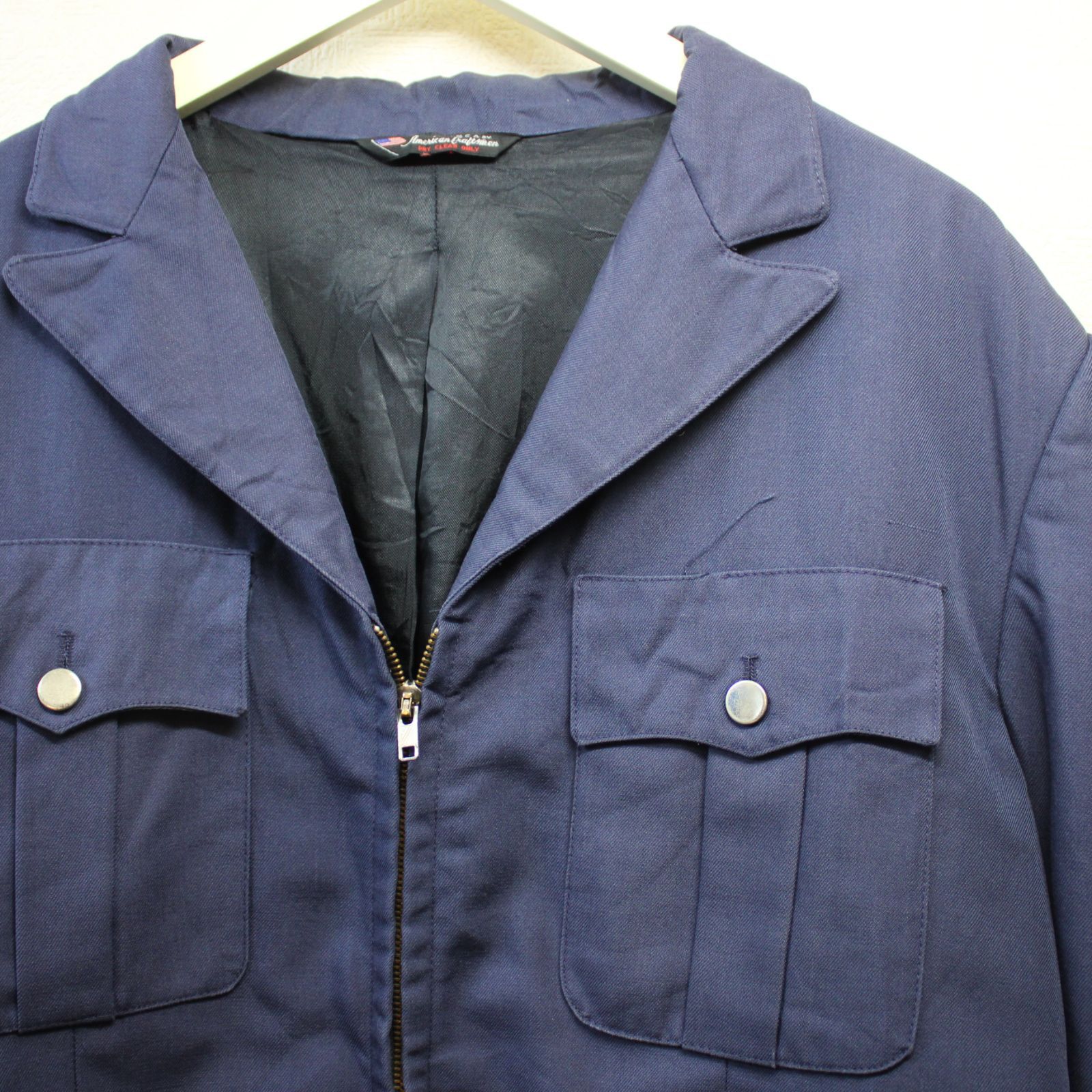 1980年代 80s ワークジャケット 古着 vintage 企業モノ アメカジ 短丈