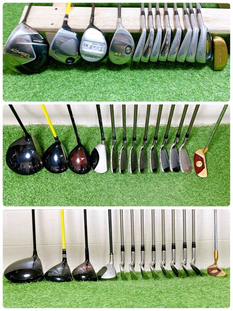 M3 キャロウェイ 初心者オススメ ゴルフクラブセット メンズ 13本