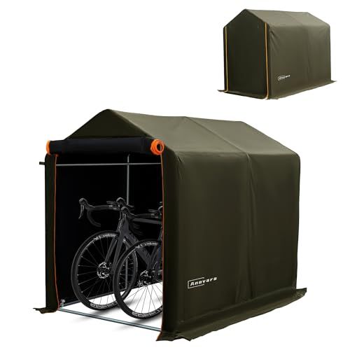 Anovara(アノヴァラ) サイクルハウス バイクガレージ 120×182cm Anovara(アノヴァラ) サイクルハウス バイクガレージ サイクルポート 1