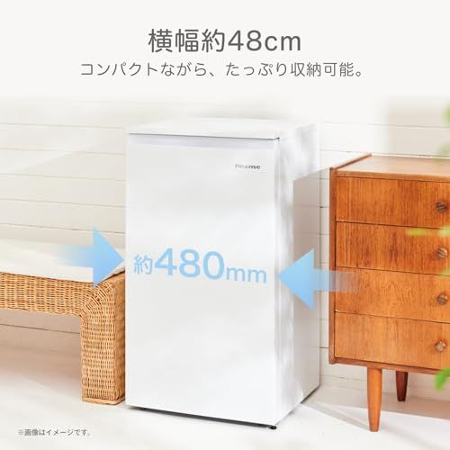 ハイセンス 小型 冷凍庫 61L ホワイト 1ドア Amazon.co.jp: ハイセンス 小型 冷凍庫 61L ホワイト 1ドア セカンド