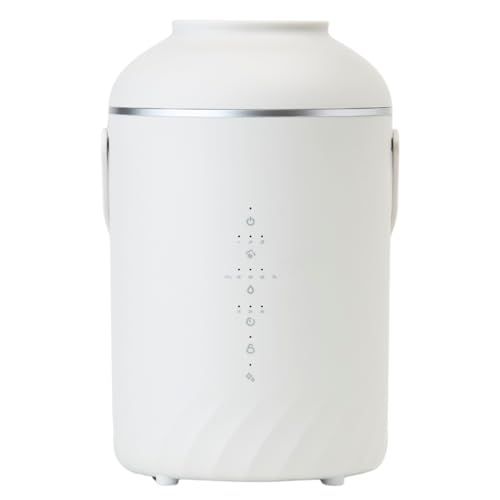 cocono 加湿器 スチーム式 スマホ操作 4L 大容量 10-17畳対応 最大20H