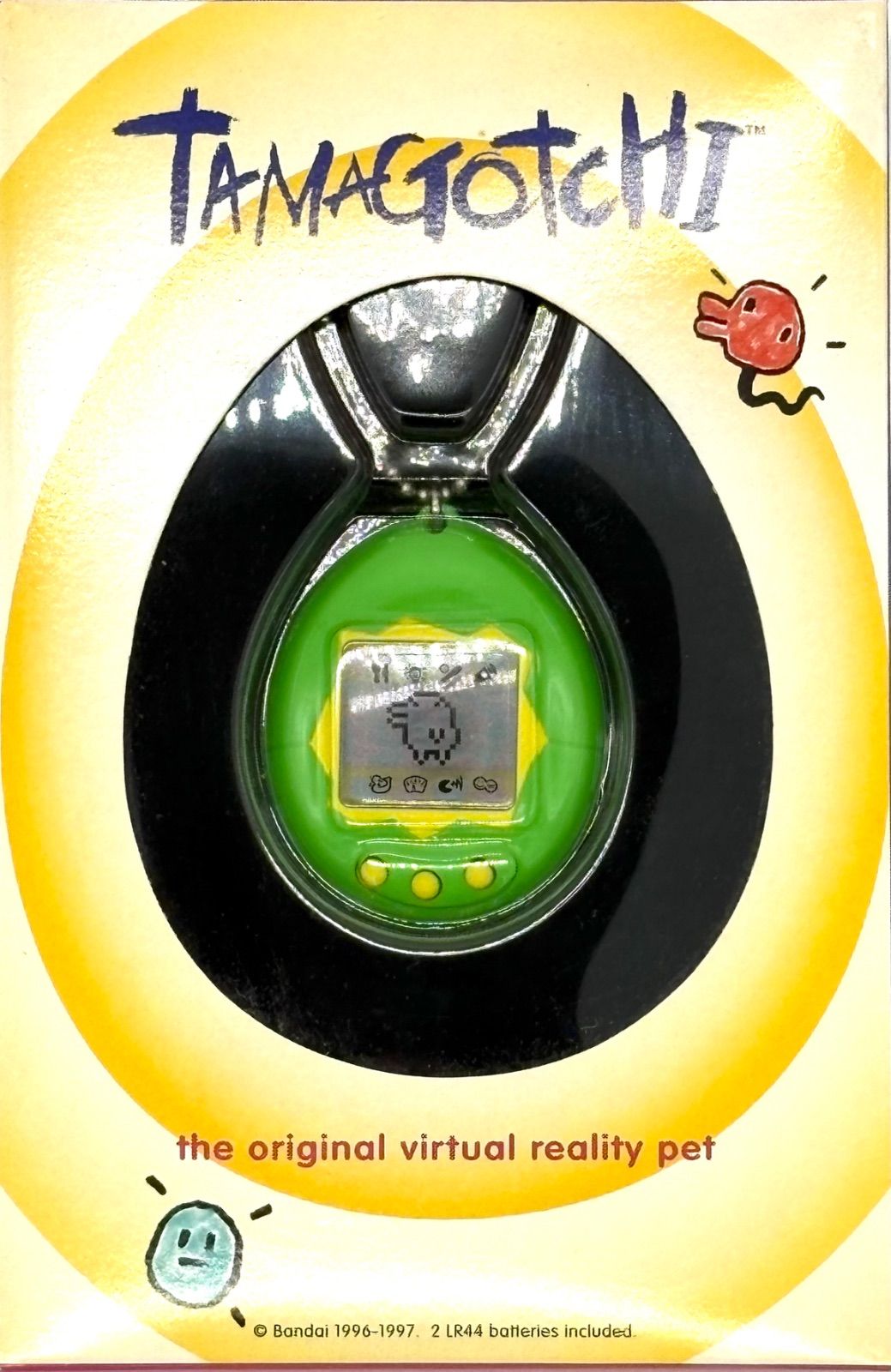 希少】初代 たまごっち 海外版 未開封 当時物 1996年 バンダイ - メルカリ