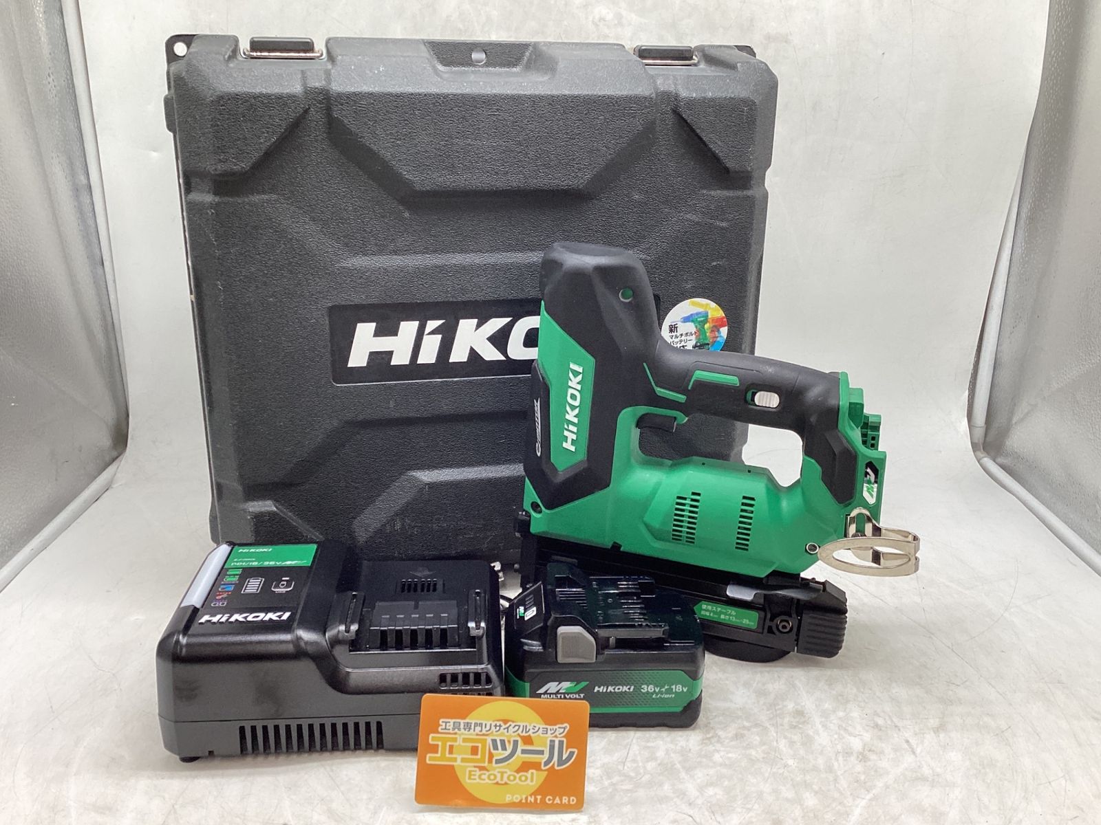 品 HiKOKI ハイコーキ N 3604 DJ XPZ HiKOKI|ハイコーキ 36 V コードレスタッカ IT_7 O 0 IA 豊田 M 04