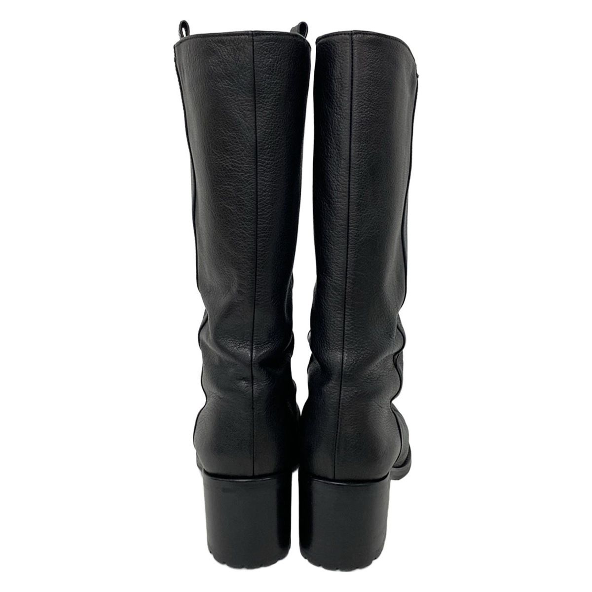 Max Mara(マックスマーラ) ロングブーツ 38 レディース美品 - 黒