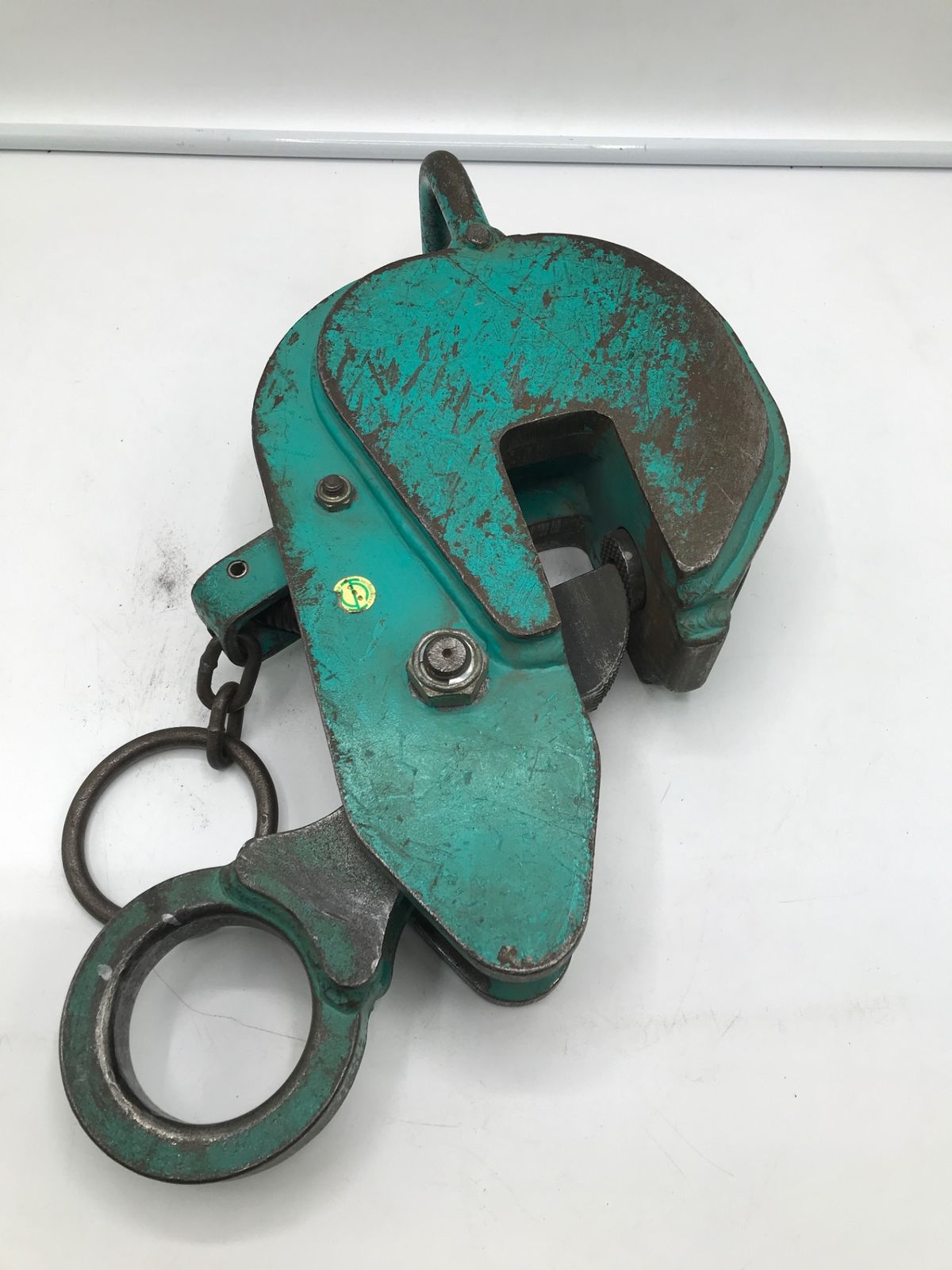 品 レンフロークランプ ABJ-3 ton 〇 縦2ｔ 横3ｔ吊り兼用 IT_J 2 VNI 岡岩 M 04