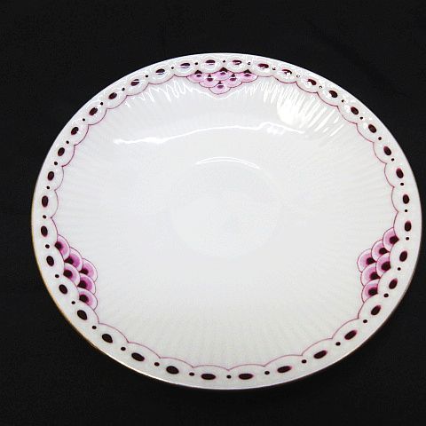 ROYAL ロイヤルコペンハーゲン プリンセス バーガンディ カップ＆ソーサー 金彩 デンマーク 洋食器 E 574 Z