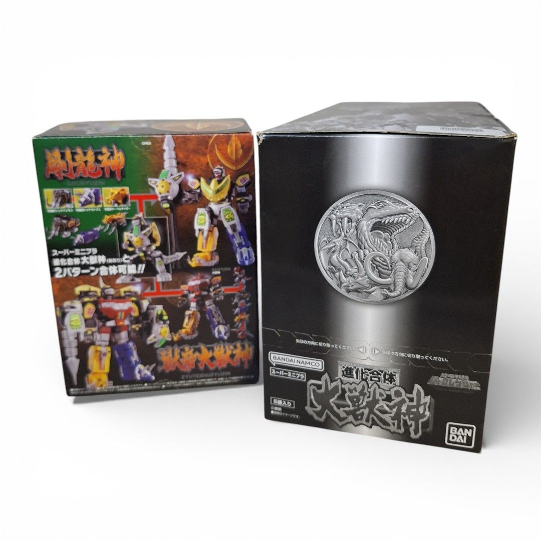 【新品未開封品】大獣神 ＆ ドラゴンシーザー　スーパーミニプラ 進化合体大獣神 ジュウレンジャー ドラゴンシーザー スーパーミニプラ