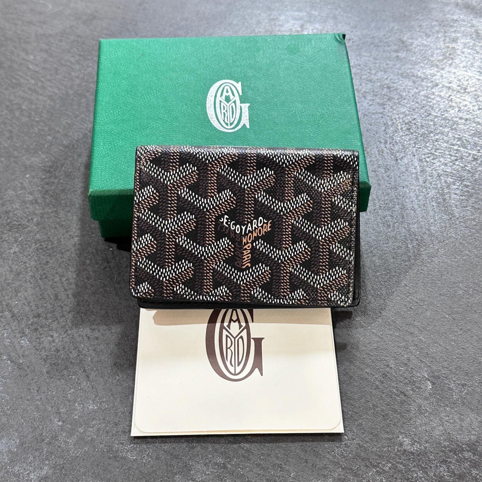 GOYARD マルゼルブ カードホルダー 名刺入れ ゴヤール ブラウン 