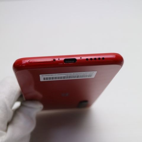 新品同様 Rakuten BIG クリムゾンレッド 即日発送 スマホ 白ロム 楽天