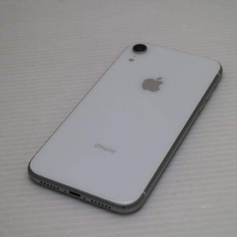 美品 SIMフリー iPhoneXR 64GB ホワイト スマホ 白ロム 即日発送 Apple