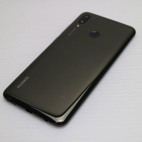 美品 HUAWEI nova lite3 ミッドナイトブラック スマホ 本体 白ロム