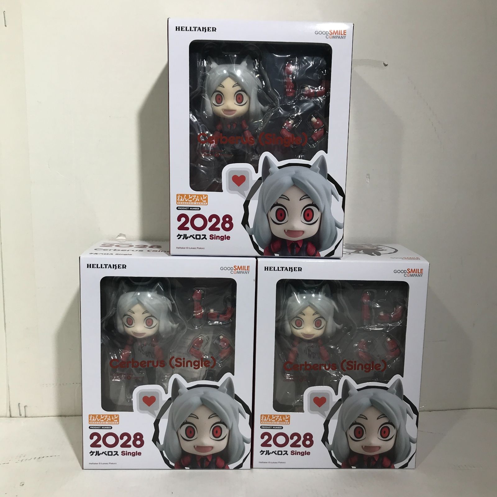 城東41-127] ねんどろいど HELLTAKER ケルベロス Triple Set