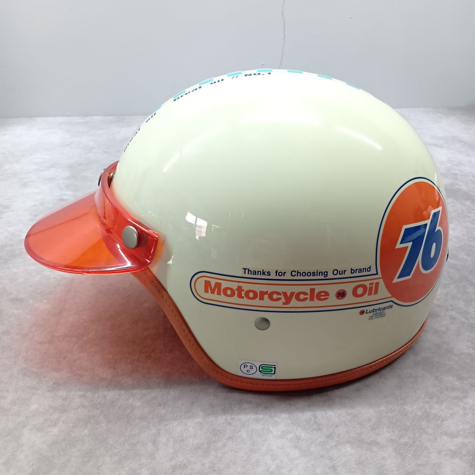 76 Lubricants セブンティーシックスルブリカンツ バイクヘルメット