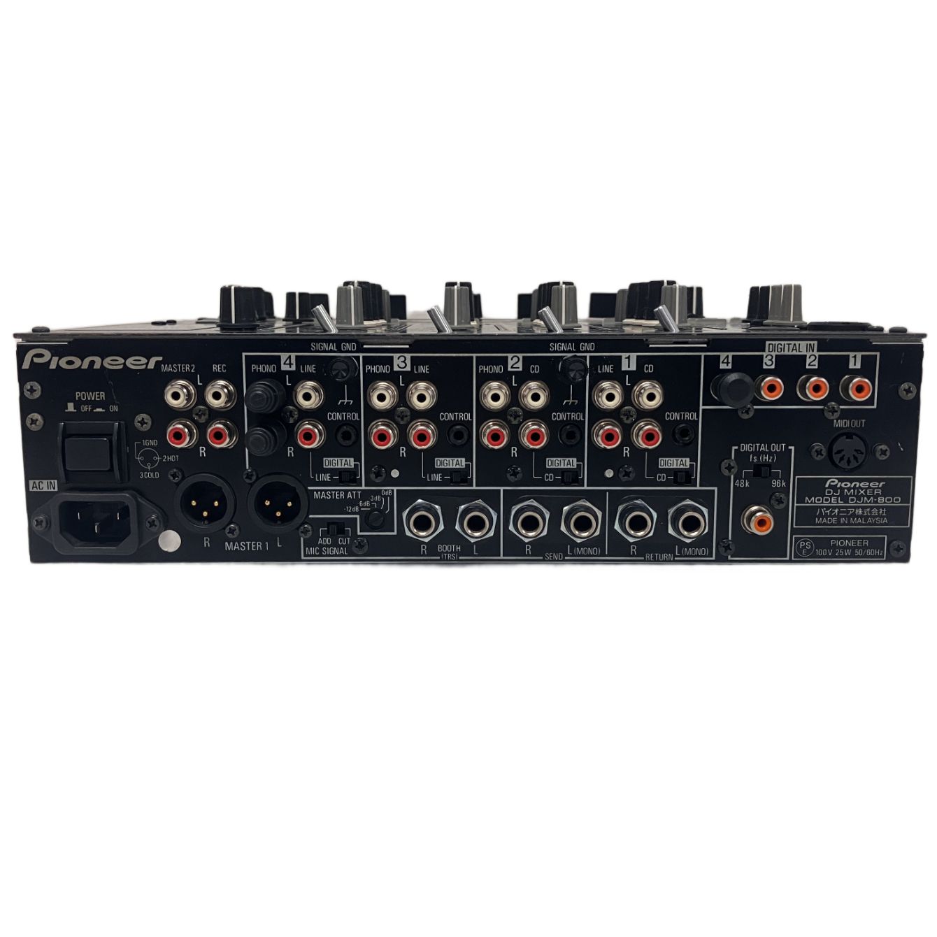 Pioneer DJM-800 DJ ミキサー 2010年製 パイオニア 音響 機器 機材