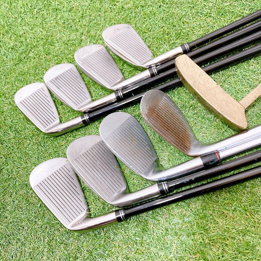 H 11 ツアーステージ 初心者オススメ ゴルフクラブ メンズセット 13本