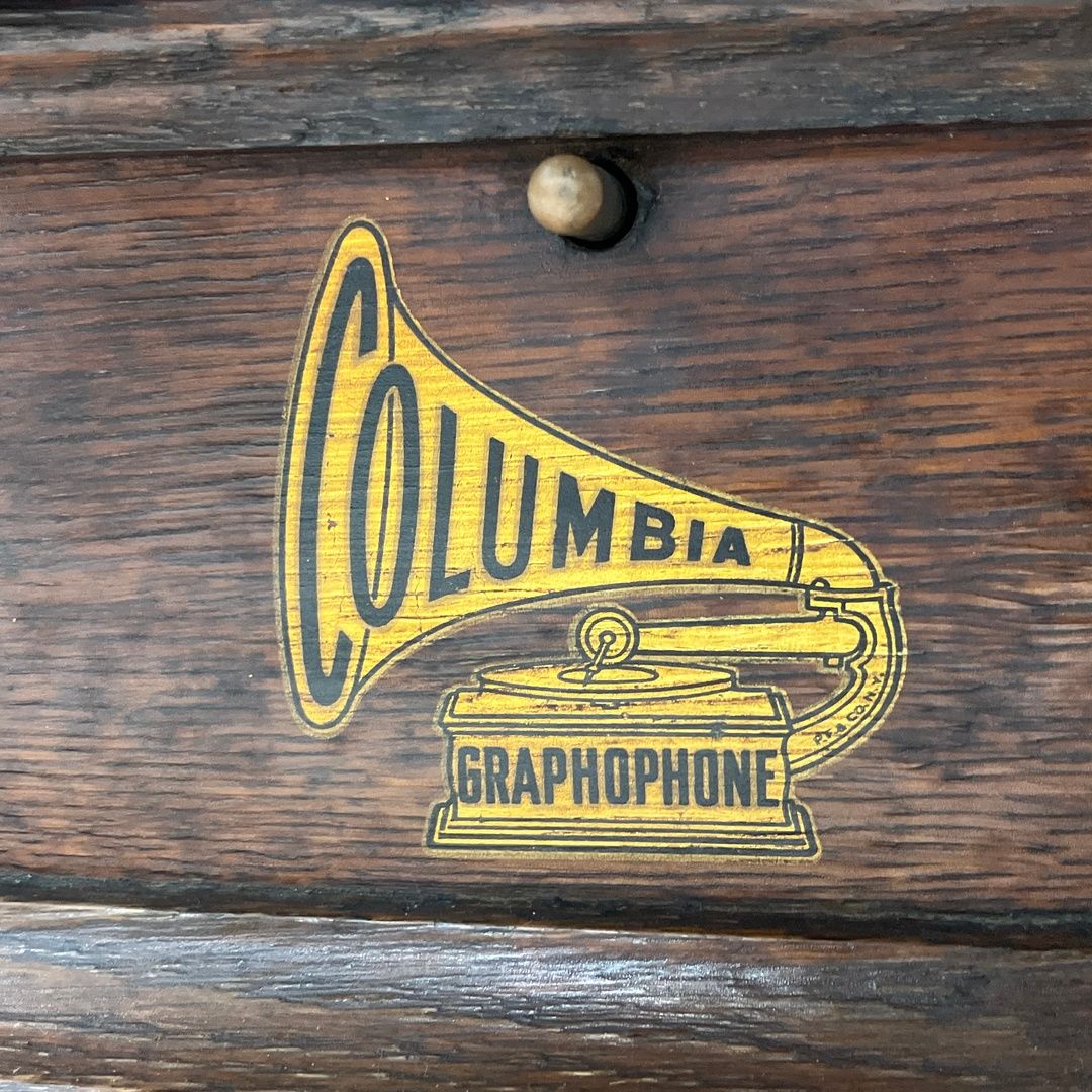希少 COLUMBIA コロムビア GRAPHOPHONE 蓄音機 卓上 当時物 ジャンク