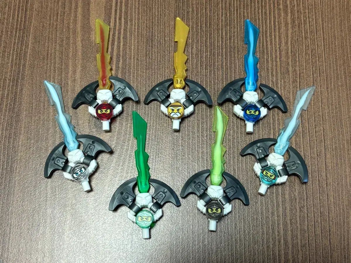 LEGOニンジャゴー 武器 ジーンBLADE 7種