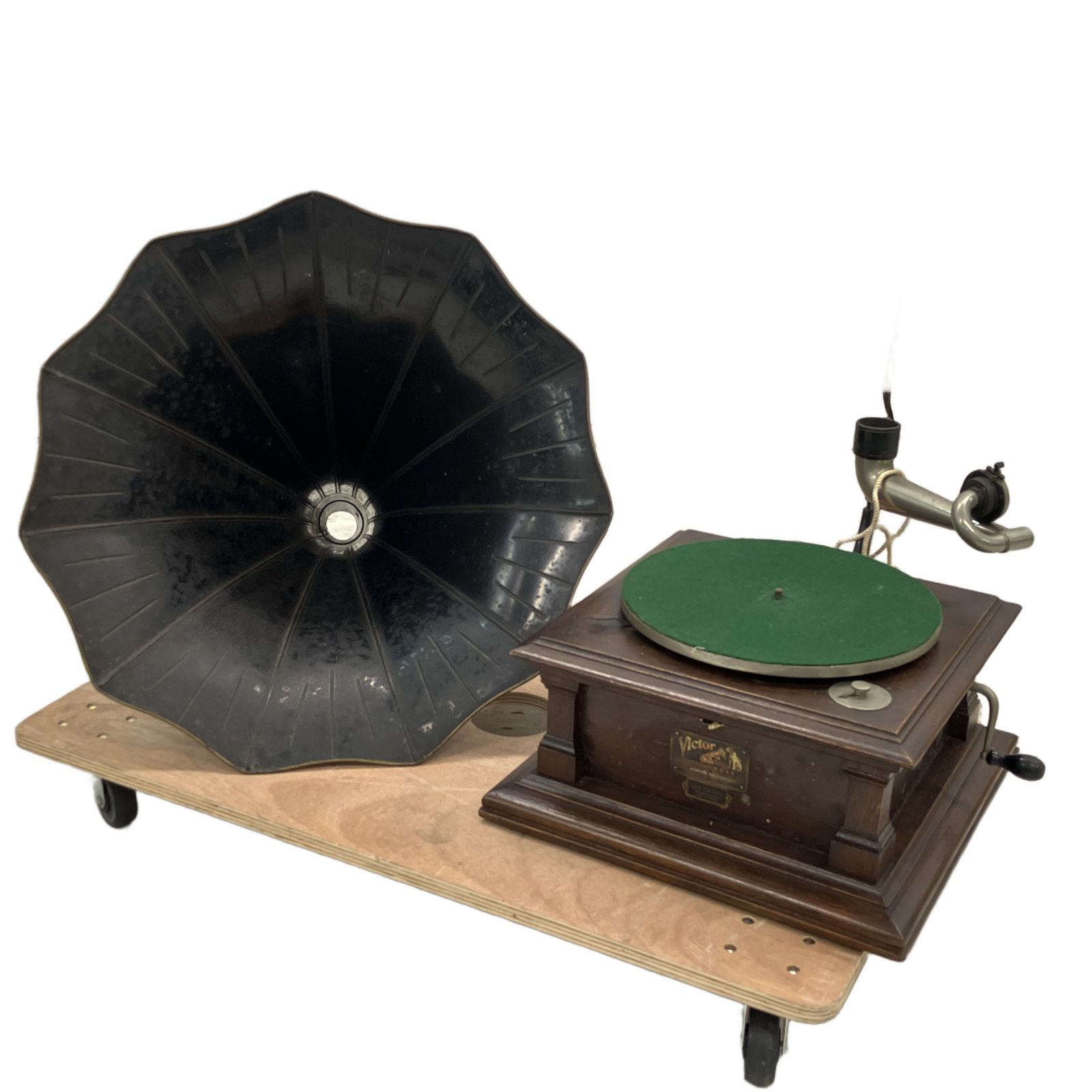 VICTOR ビクター STYLE V-V 蓄音機 オーディオ ジャンク C10859452