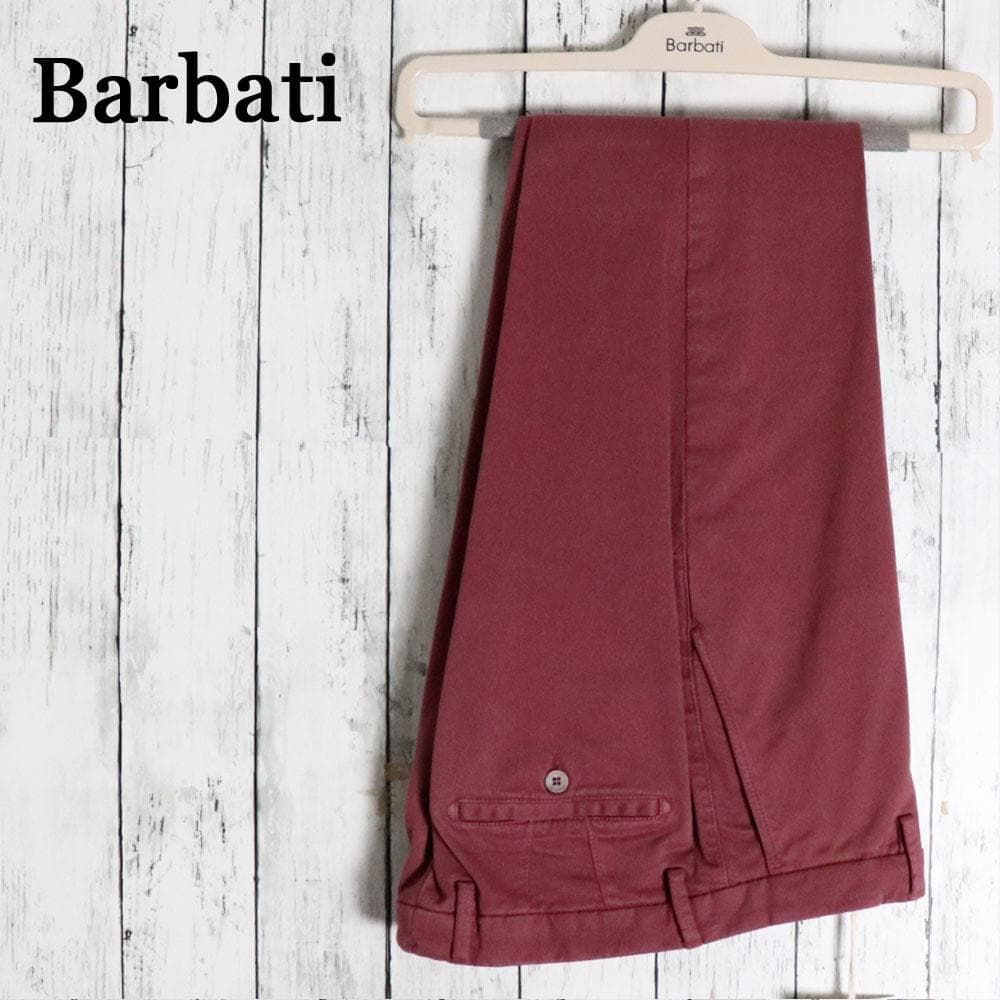 新品タグ付＊Barbati ＊バルバッティ　イタリア製 新品タグ付】Barbati バルバッティ イタリア製ストレッチコットン