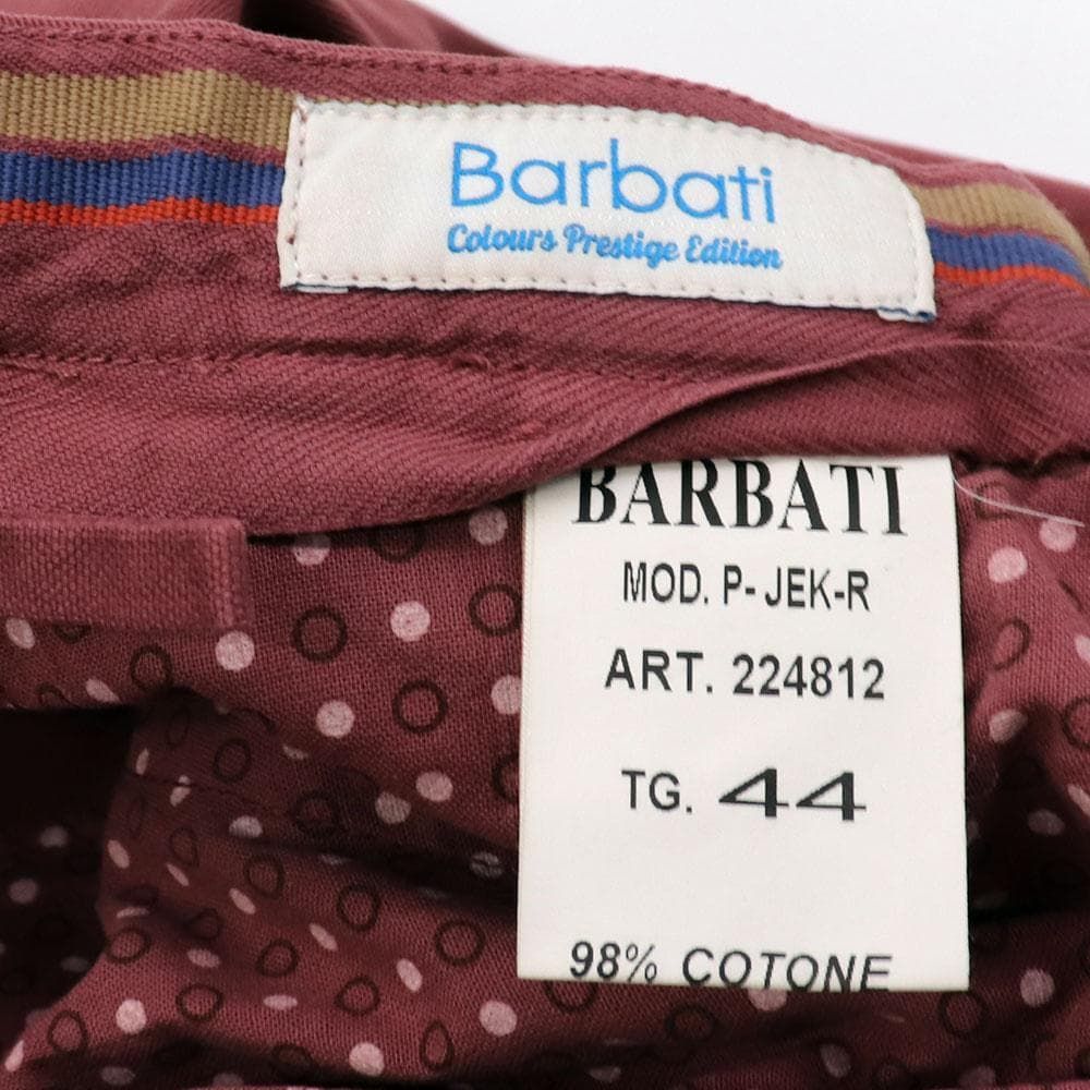 新品タグ付】Barbati バルバッティ イタリア製ストレッチコットン
