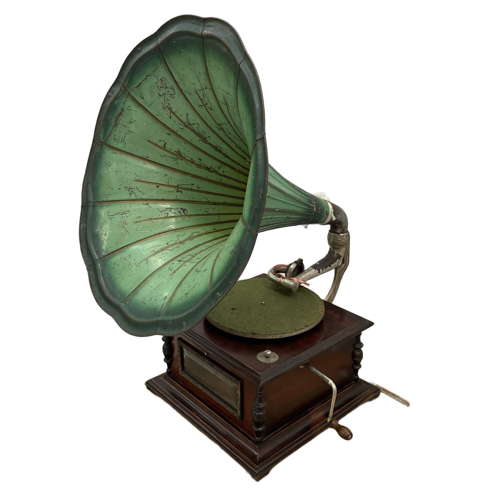 大分古いコロンビアの蓄音機です。 COLUMBIA コロムビア GRAPHOPHONE EXPOSICION 蓄音機 オーディオ