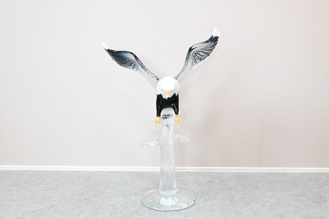 【極美品】Zanetti Murano ザネッティ ムラーノガラス 220万 鷲 極美品】Zanetti Murano ザネッティ ムラーノガラス 220万 鷲 - メルカリ