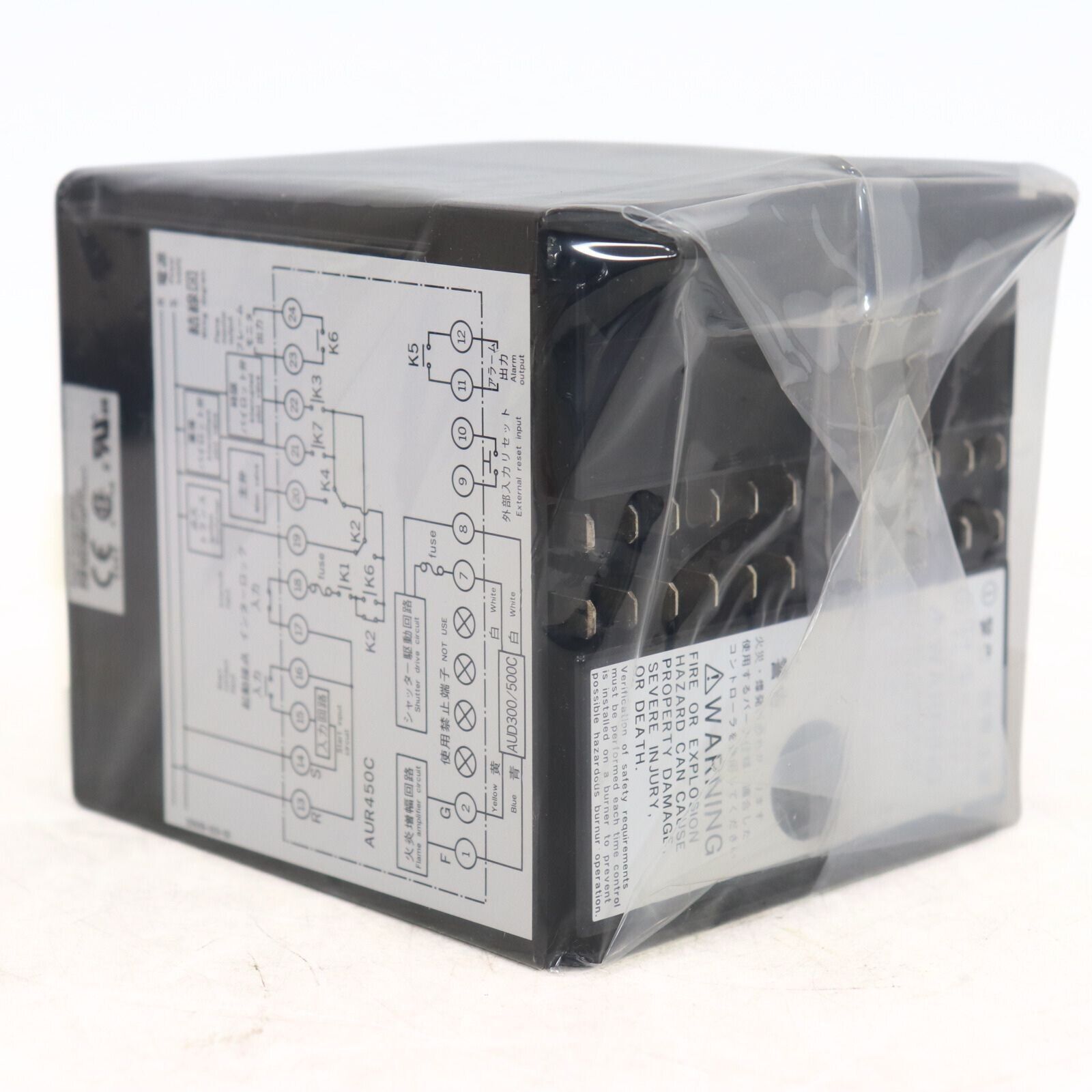 未使用 azbil アズビル バーナコントローラ AUR450C 8231000