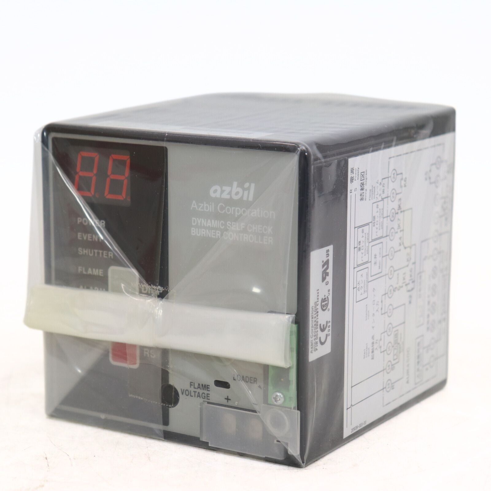 未使用 azbil アズビル バーナコントローラ AUR450C 8231000