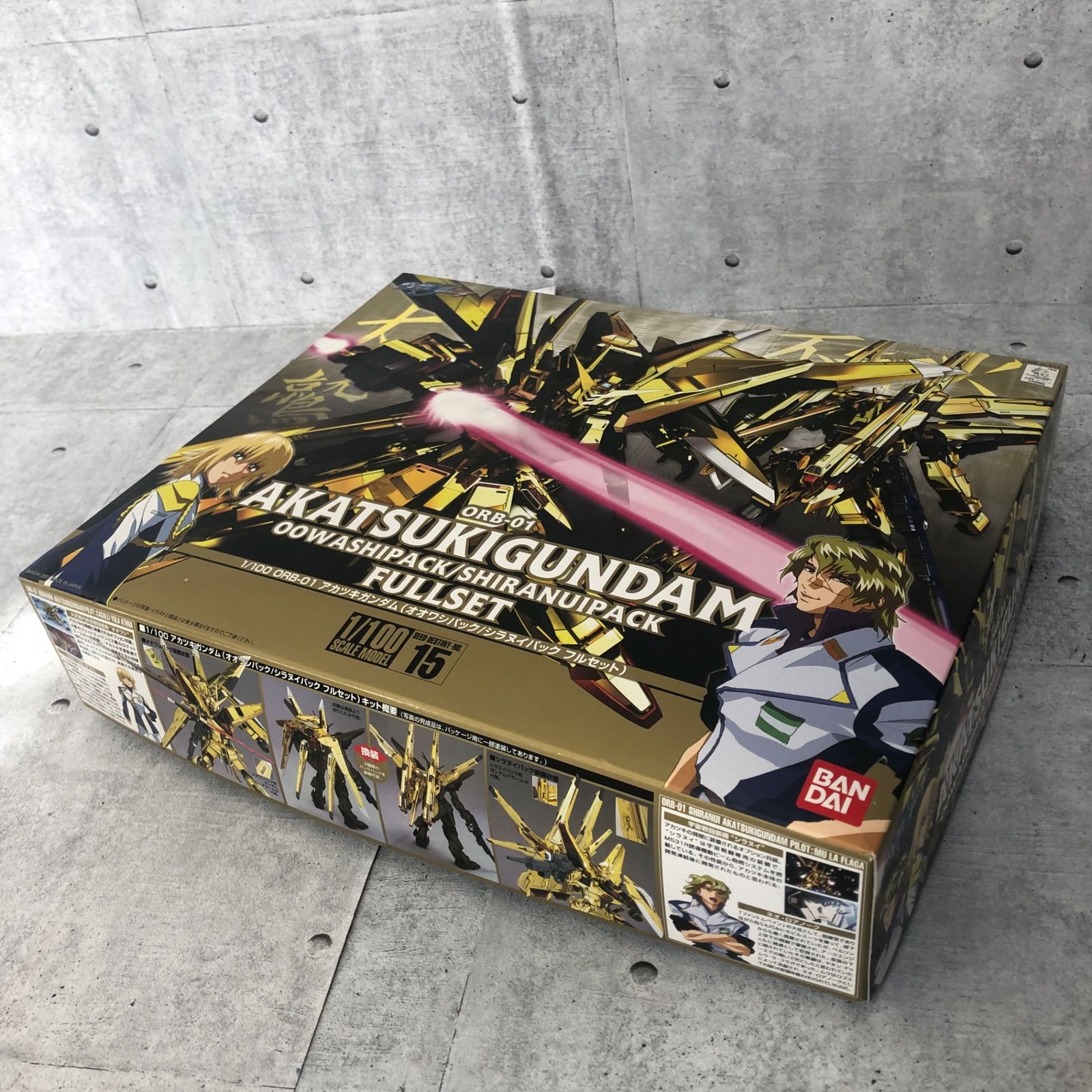 AKATSUKIGUNDAM 1/100 機動戦士ガンダム SEED DESTINY ORB-01 アカツキ